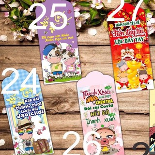 (QUÀ TẶNG ) BAO LÌ XÌ NGÀY TẾT 2021