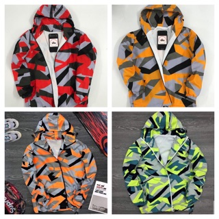 Áo khoác dù mẫu hot,áo dù phối màu có nón áo 2 lớp,thời trang unisex.