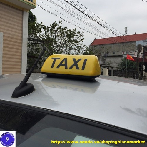 Mào Taxi Có Đèn, Đế Hút Nam Châm Chắc Chắn