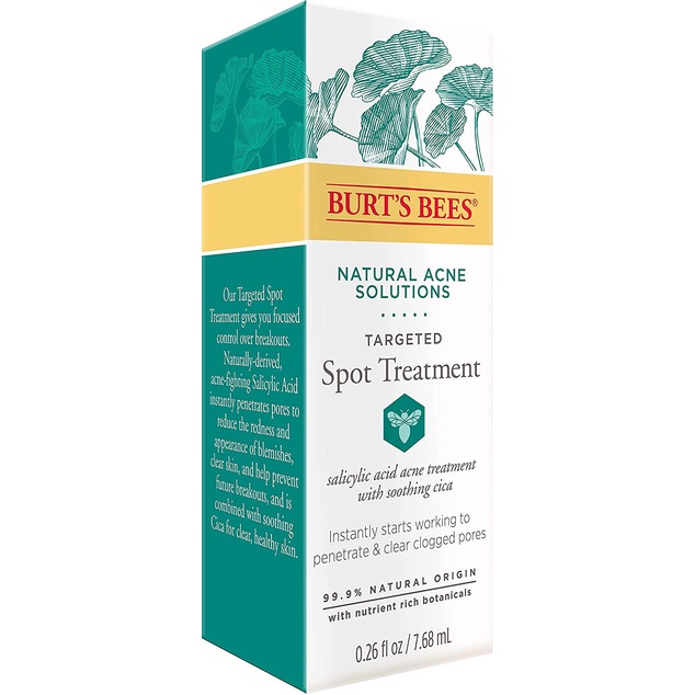 Dầu Giảm Mụn Burt’s Bee Natural Acne Solutions Targeted Spot Treatment