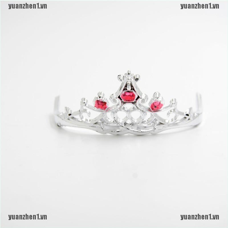 [YUANZHEN1] Set 8 Vương Miện Cài Tóc 4 Màu Cho Phụ Kiện Trang Sức