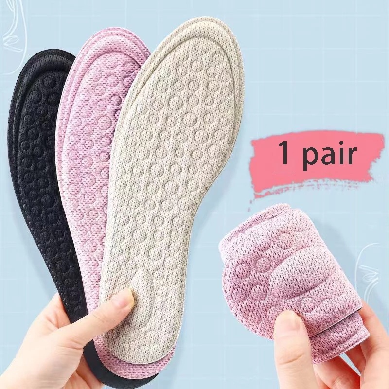 Miếng Xốp 5D Siêu Mỏng Lót Giày Mát Xa Thoáng Khí Chống Trượt