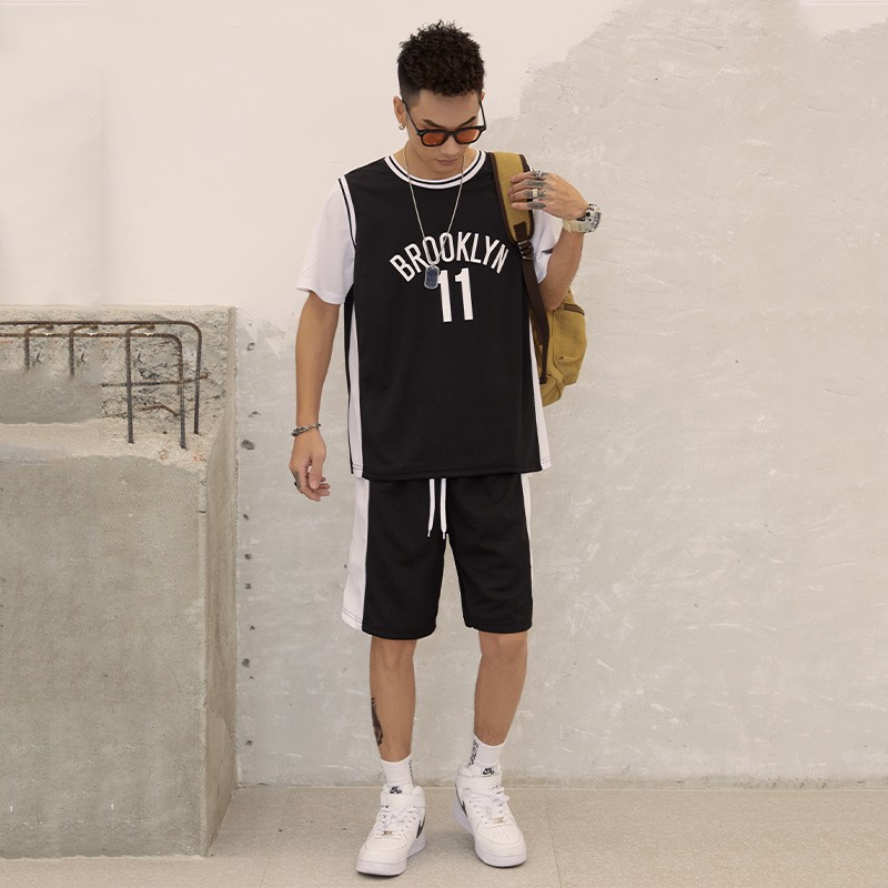 💯Áo Khoác Thời Trang Cá Tính Cho Nam🌈Quần Short Đen Vải Cotton Mỏng Có Mũ Trùm Cá Tính Cho Bé Trai | BigBuy360 - bigbuy360.vn