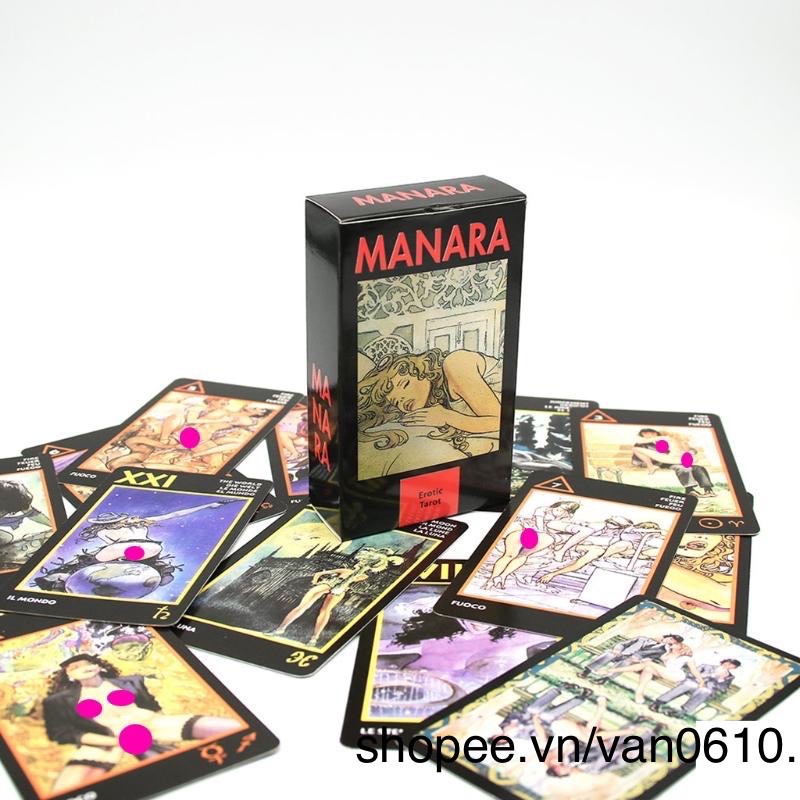 Bài Tarot 78 lá Manara Erotic Tarot, Tác giả Milo Manara