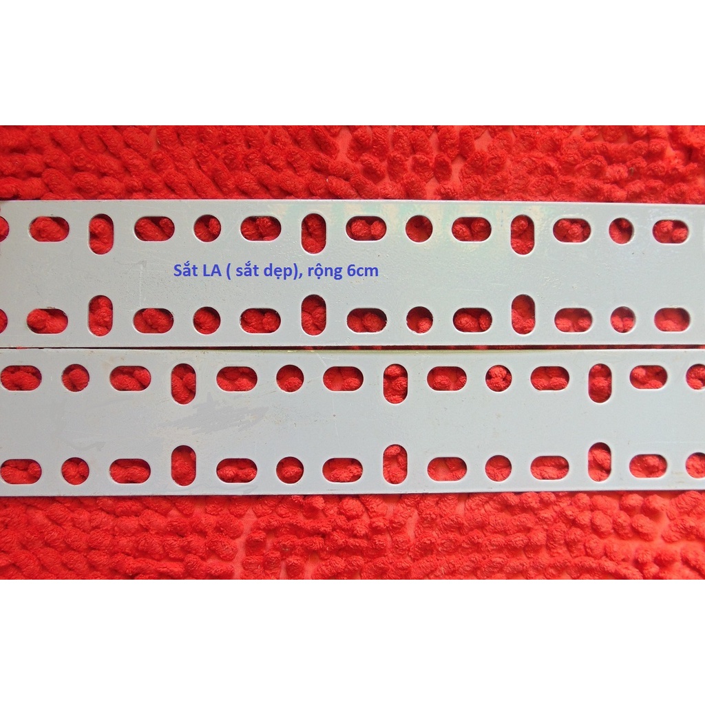 Thanh la v lỗ,sắt dẹp v lỗ