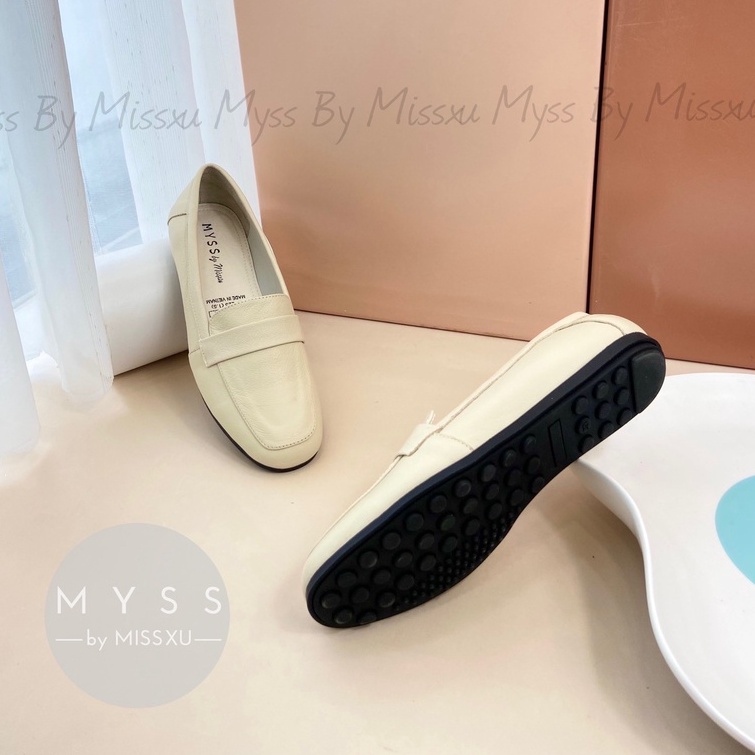 Giày lười mọi mũi vuông thời trang MYSS - MO04