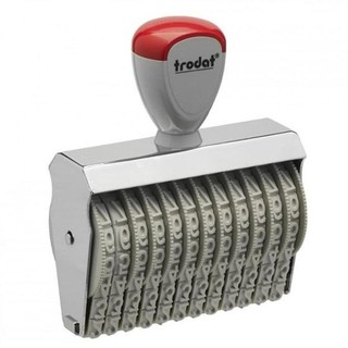 Dấu Đóng Số Xoay Tay Trodat 12 số cao 7mm 15712 Number Stamp