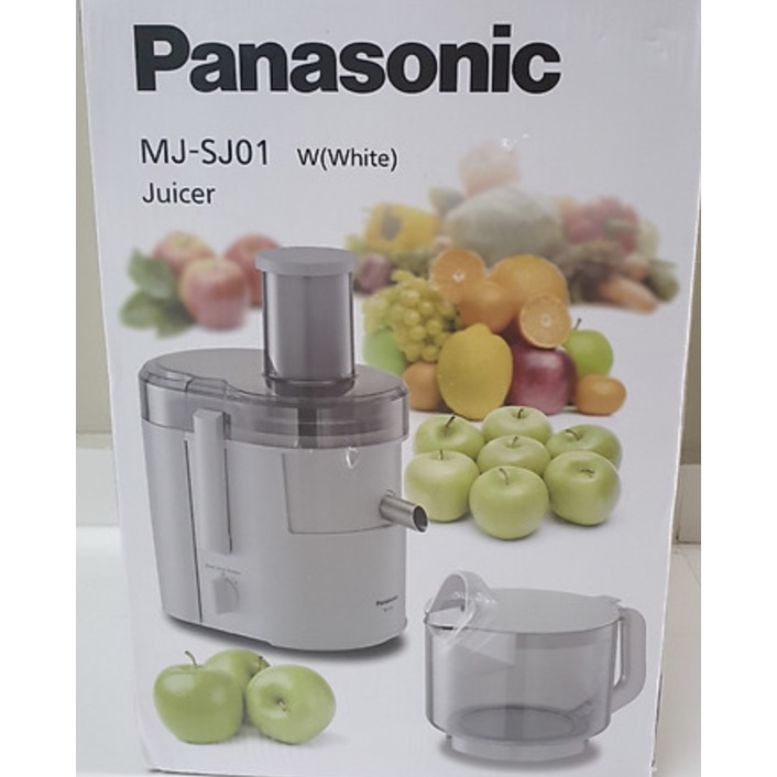 Máy ép trái cây Panasonic MJ-SJ01WRA - HÀNG TRƯNG BÀY 99% KHÔNG VỎ THÙNG