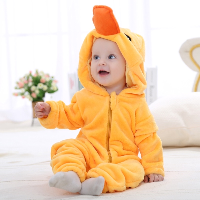 body lông dài tay hình thú cho bé 0-2 tuổi (HÀNG ORDER 7-10 NGÀY)