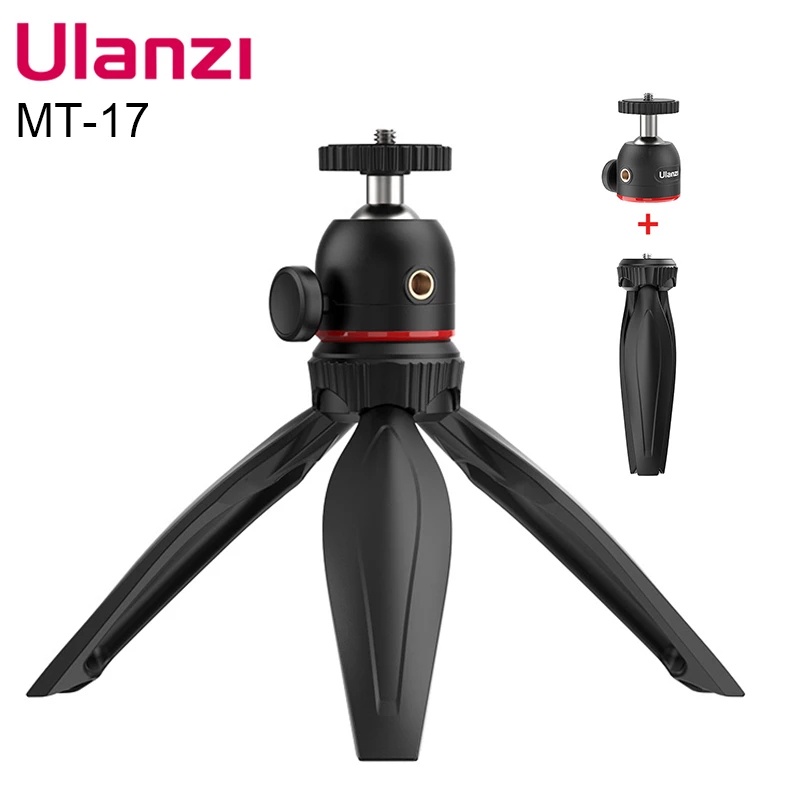Ulanzi Giá Đỡ Ba Chân Mini MT-17 Đầu Bi 1 / 4 '' Thông Dụng Cho Máy Ảnh DSLR / Điện Thoại Thông Minh | BigBuy360 - bigbuy360.vn