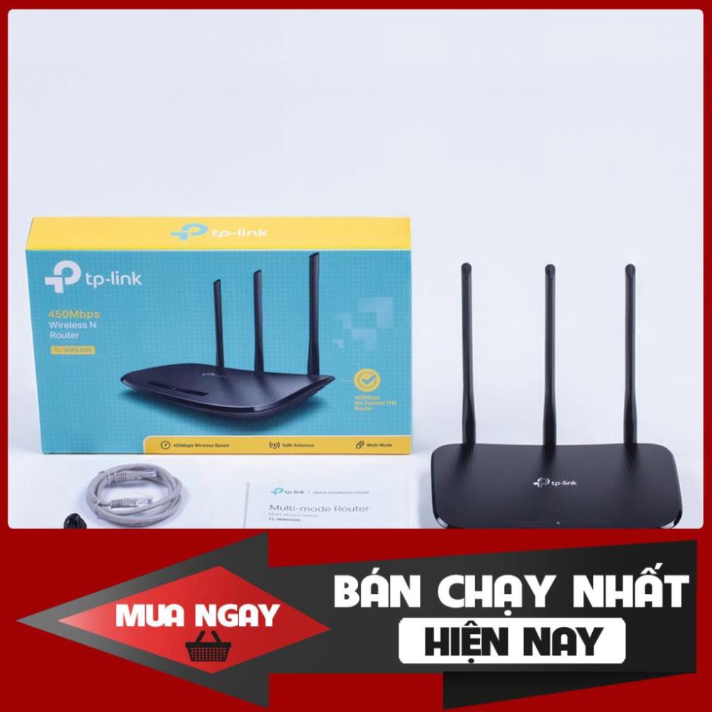 TP-Link Bộ phát wifi không dây (Thiết bị mạng) Chuẩn N 450Mbps TL-WR940N