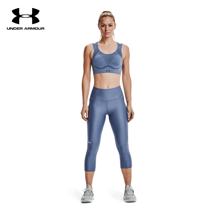 Quần legging thể thao nữ Under Armour Hg Armour Hi Capri - 1365334-470