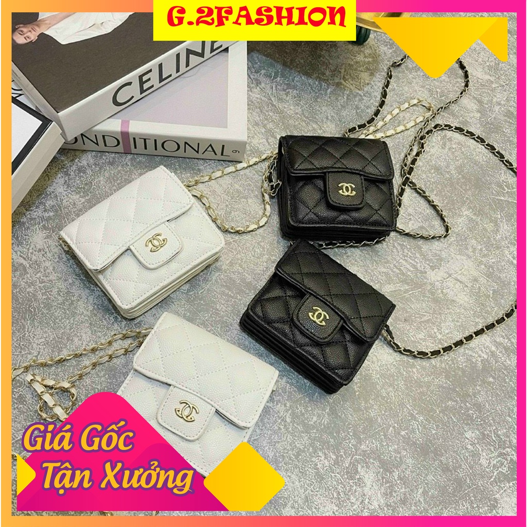 Túi Xách Chanel Đeo Chéo Dây Xích Size Mini Cao Cấp Công Sở Đi Làm Dự Tiệc Du Lịch