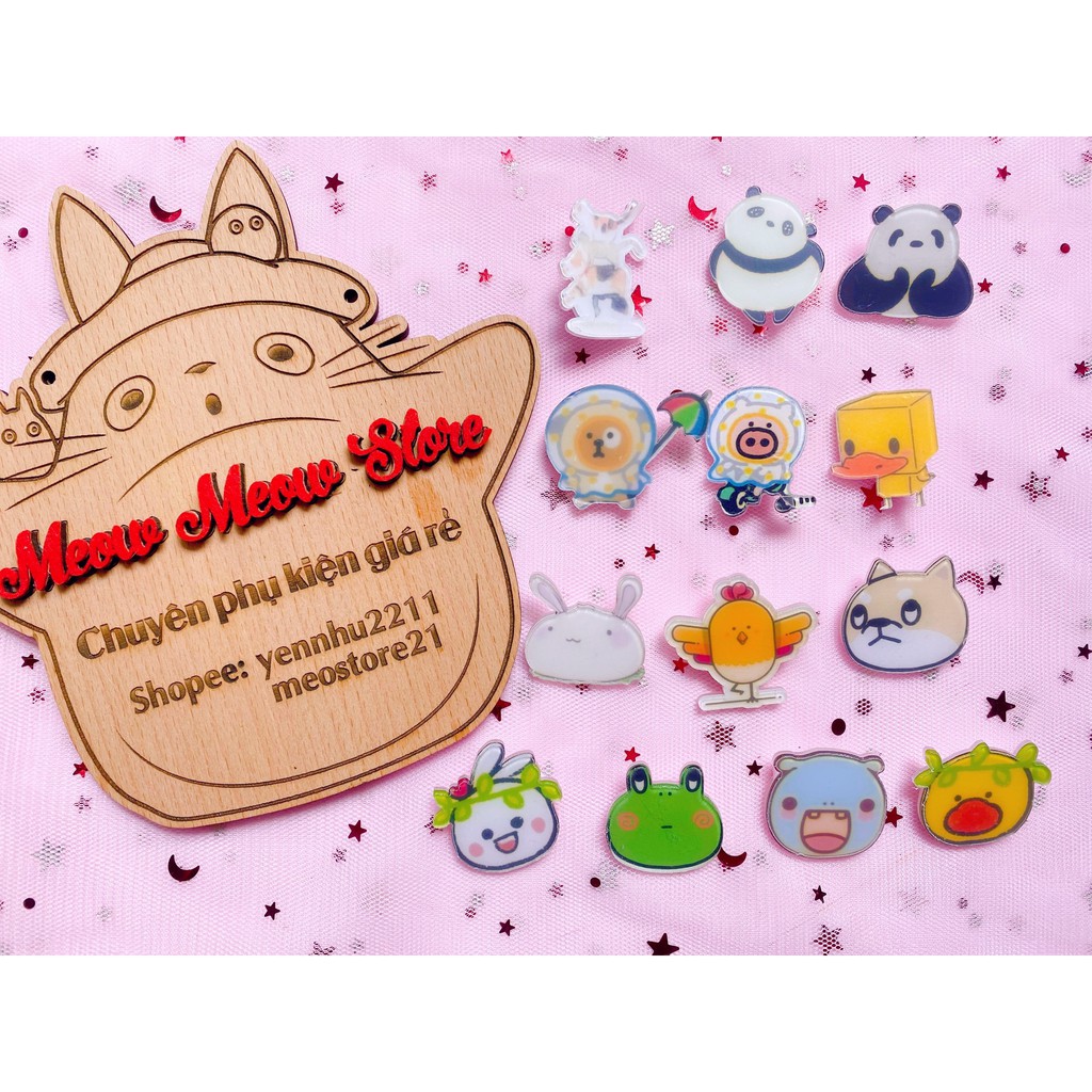 ❣️Có Ảnh+Video thật❣️ ĐƯỢC CHỌN MẪU- Pin Cài Áo, Pin Cài Balo size 3cm❣️