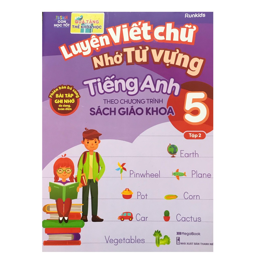 Sách - Luyện viết chữ nhớ từ vựng theo chương trình sách giáo khoa tiếng anh 5 tập 2