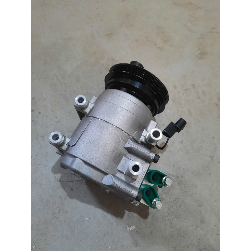 Lốc điều hòa HD203 lắp xe Huyndai Porter II máy cơ (HS15) Buly 4pk 12V
