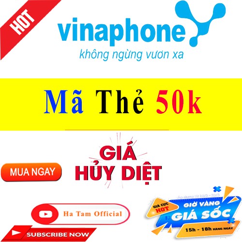 Mã Thẻ Vinaphone 50k