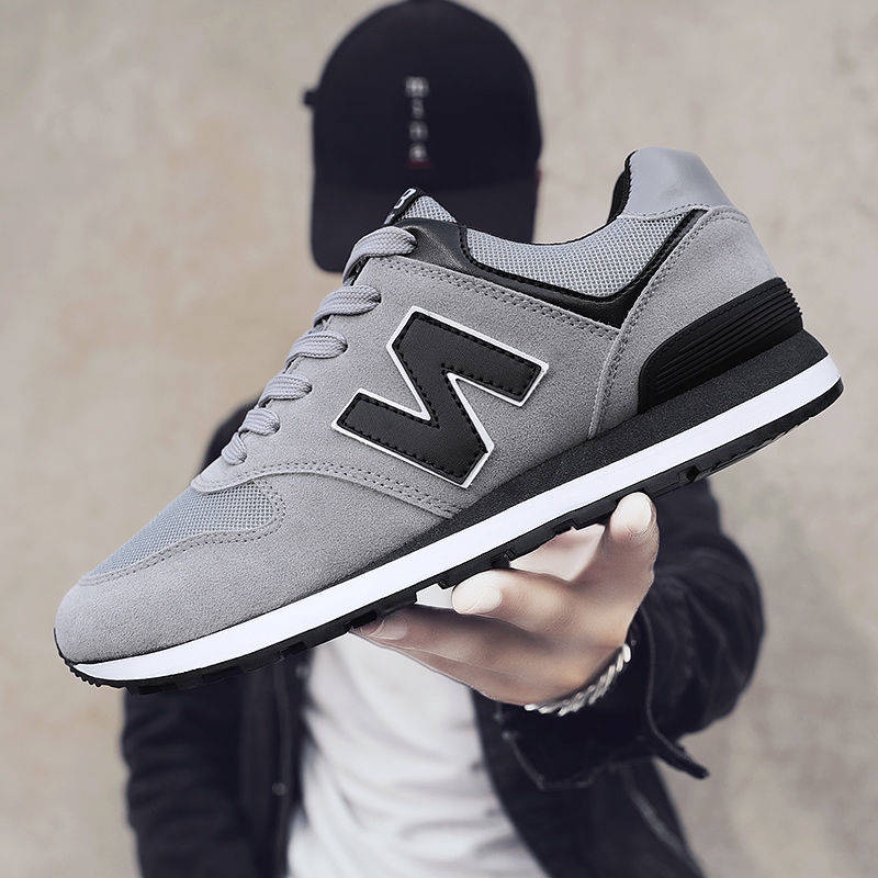 Giày Thể Thao Nam Thời Trang Dễ Phối Đồ Hình Chữ N Forrest Gump