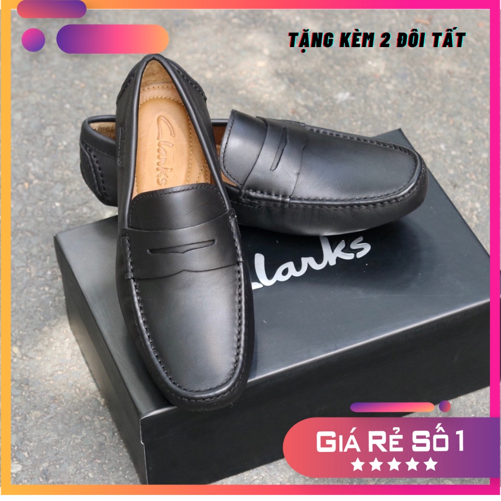 Giày lười nam da bò cao cấp, nhập Thái Lan Full hộp, bảo hành 2 Năm, mã SP CL04, Thai Fashion Store