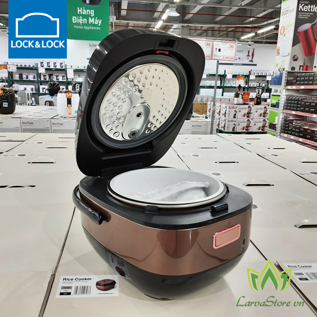 Nồi Cơm Điện Cao Tần IH Digital Rice Cooker Chính hãng Lock&amp;lock EJR546 1.5 Lít