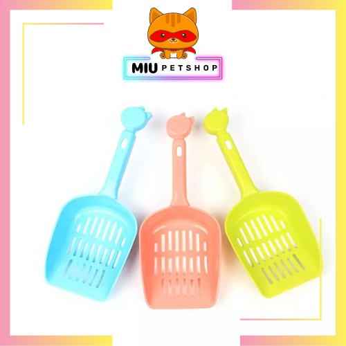 Xẻng xúc cát nhiều màu giá rẻ tiện lợi chăm sóc chó mèo- xẻng xúc cát nhiều màu dễ sử dụng