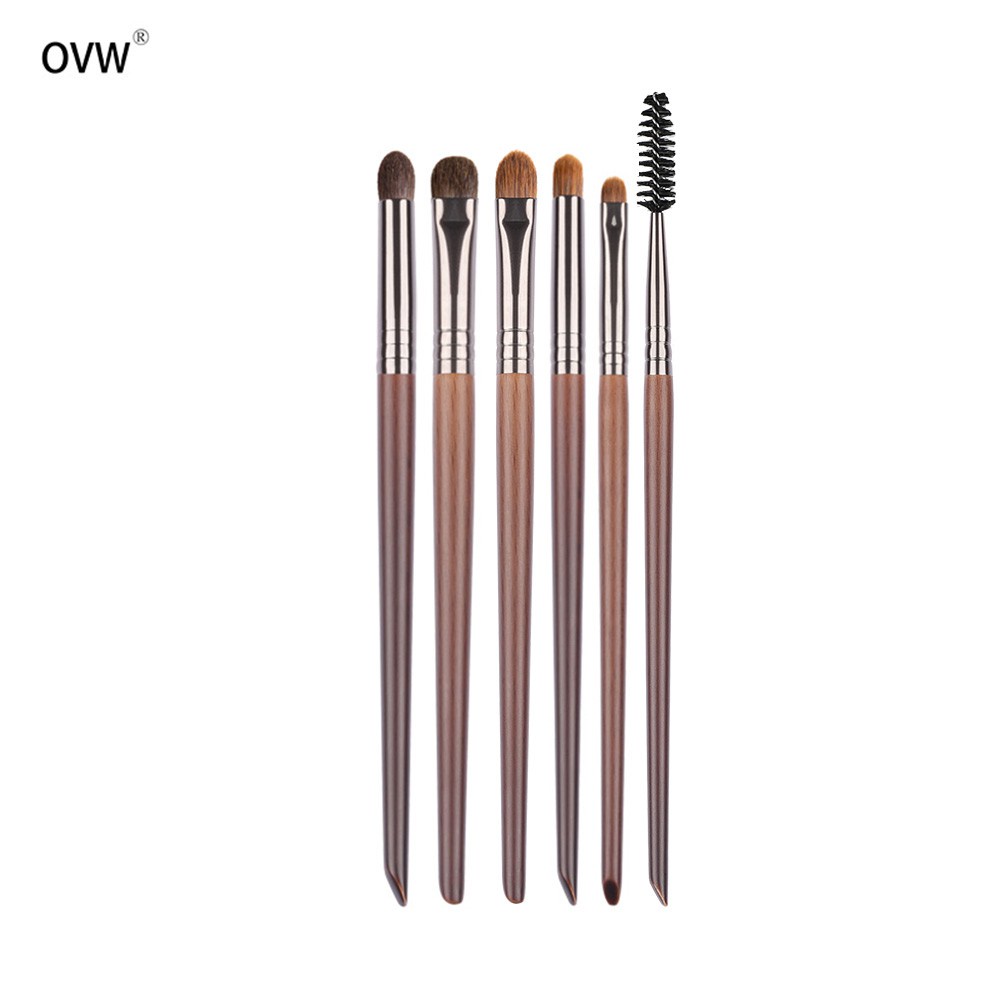 Bộ 6 cọ trang điểm OVW XQ141516182325 đa năng tiện dụng cho mắt/ lông mày