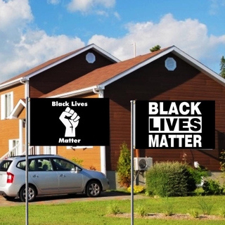 3x5 FT Indoor/Outdoor Banner- Black Lives Matter Flag Garden House Home Decor