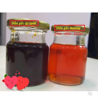 Dầu gấc nguyên chất