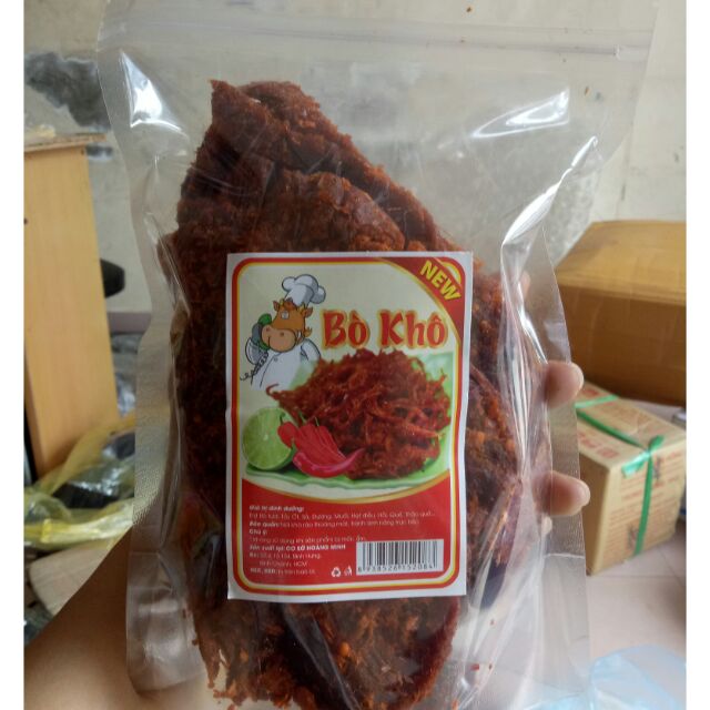 Khô bò miếng 500gr