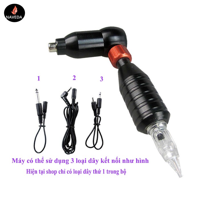 Máy xăm Pen Pistol chuyên đi nét, đi bóng đủ bộ