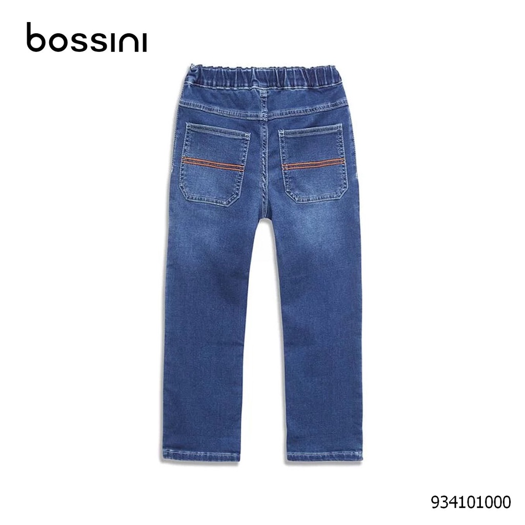 Quần jeans bé trai lưng thun WILD Bossini 934101000