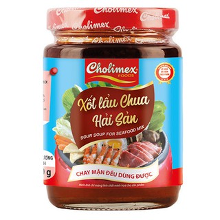 Sốt Lẩu Chua Hải Sản CHolimex Hũ Thủy Tinh 200G