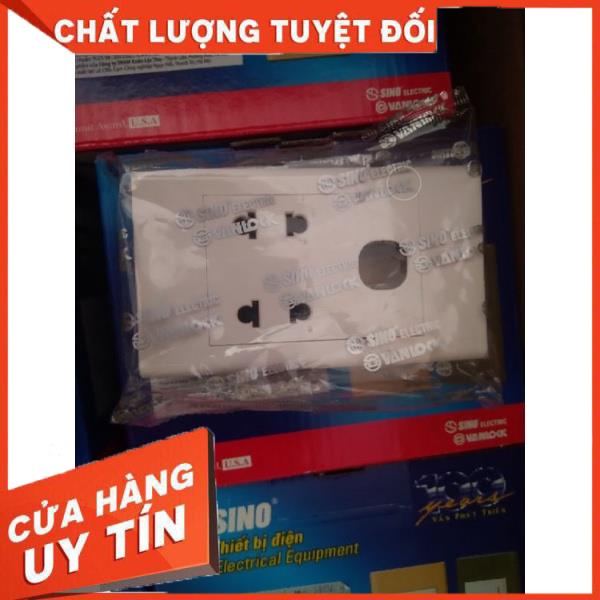 mặt ổ cắm công tắc sino s18