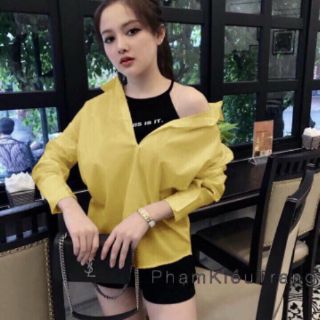 Set sơmi kèm áo yếm
