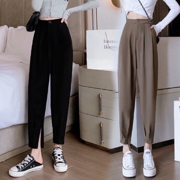 [ Mã FAMAYWA giảm 10K đơn 50K] Quần baggy bo gấu kéo khoá hàng mới ra( ảnh thật/hàng có sẵn) | BigBuy360 - bigbuy360.vn