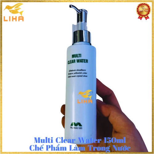 Chế Phẩm Làm Trong Nước Multi Clear Water 150ml - Chế Phẩm Multi Clear Water Cho Bể Cá