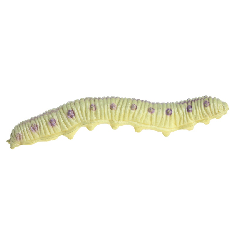 Set 12 Con Sâu Giả Bằng Nhựa Dùng Làm Đồ Chơi Cho Bé