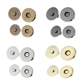 Nút hít nam châm bằng đồng 14mm dùng cho may quần áo, túi xách.