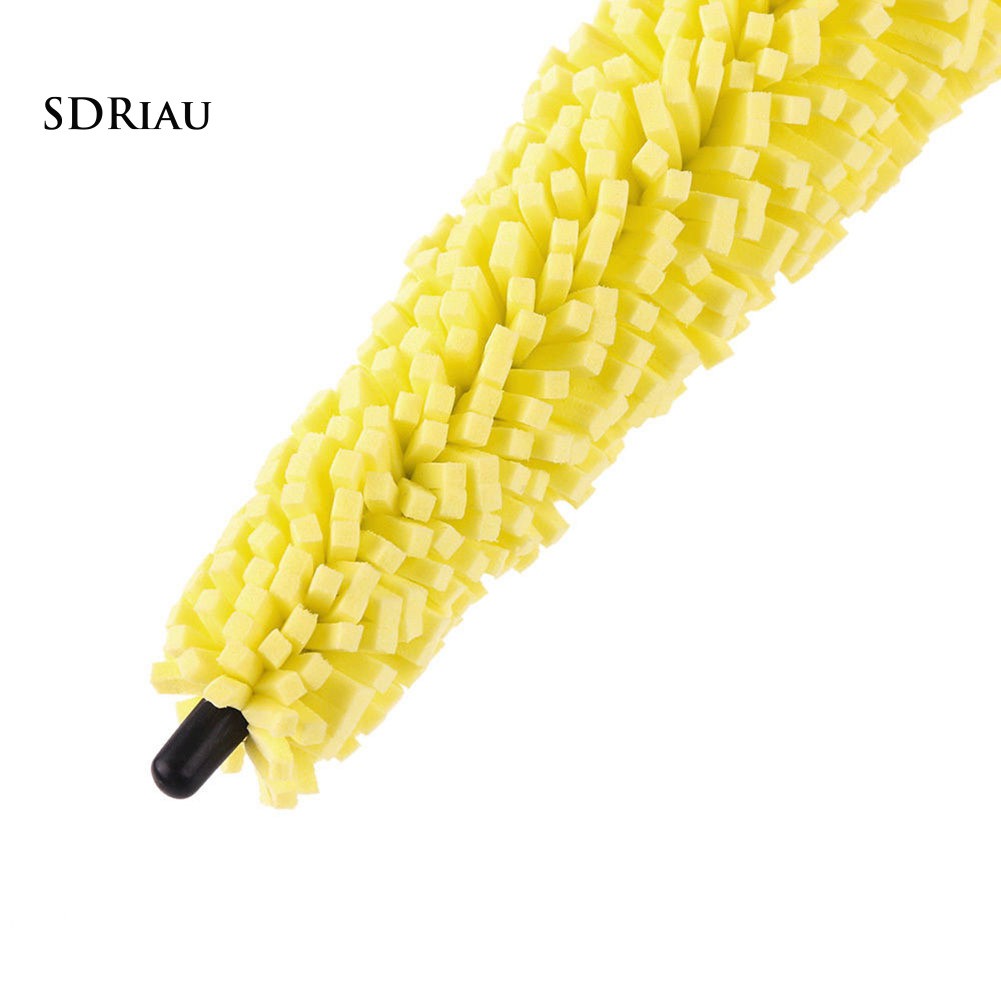 Cọ bọt biển lau chùi bánh xe hơi có tay cầm siêu tiện lợi