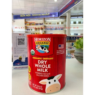 Sữa tươi dạng bột Horizon Organic Dry Whole Milk 870g – Mỹ (10/22).