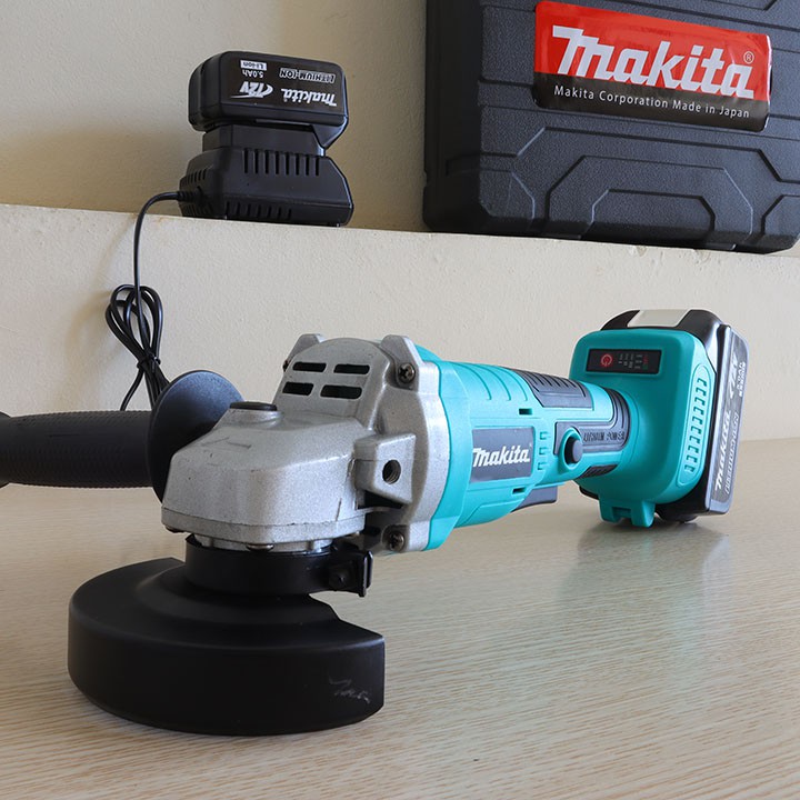 Máy Mài Pin Makita 72V - Cò Bấm - Động cơ BL Motor Không Than - 2 Pin 10 Cell, Máy cắt sắt, tường, gỗ - 100% Đồng