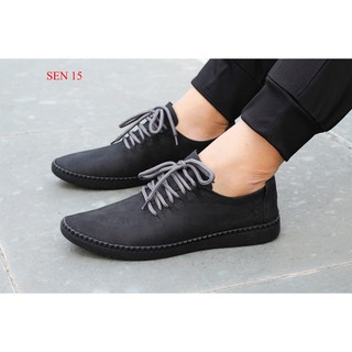 (SEN 15 ) GIẦY DA BÒ THỦ CÔNG 100%
