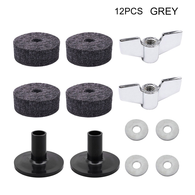 Set 12 Đai Ốc Cánh Đứng Chũm Chọe Bền Bỉ Tháo Gỡ Nhanh
