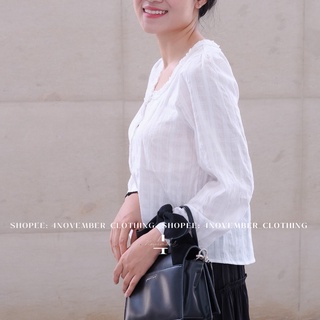 Áo babydoll tiểu thư, áo sơ mi công sở