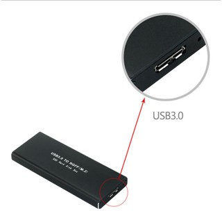 Box chuyển đổi SSD M2 sata sang usb 3.0