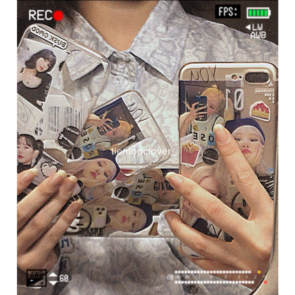 Ốp điện thoại BLACKPINK Lisa, Rosé , Jennie, Jisoo nhóm nhạc BLACKPINK Hàn Quốc