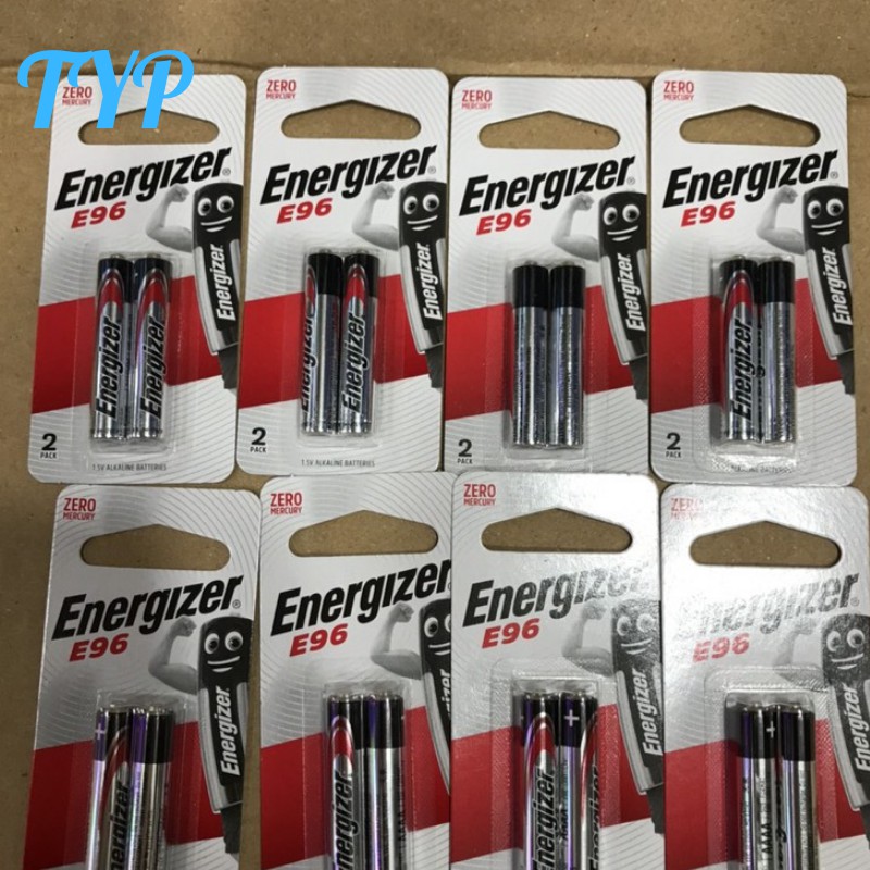 Pin AAAA  E96 1.5V Energizer Alkaline Vỉ 2 Viên