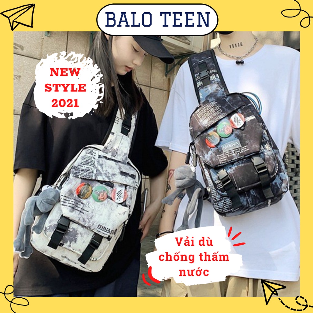 TÚI ĐEO CHÉO ĐEO VAI MINI THỜI TRANG NAM NỮ UNISEX PHONG CÁCH TÚI BAO TỬ - BALO MINI ĐEO CHÉO ĐI CHƠI, ĐI HỌC, DU LỊCH