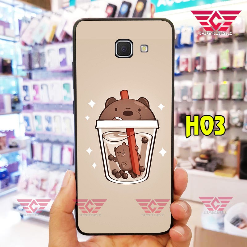 Ốp lưng SAMSUNG J7 PRIME/ J7 PRO trà sữa dễ thương