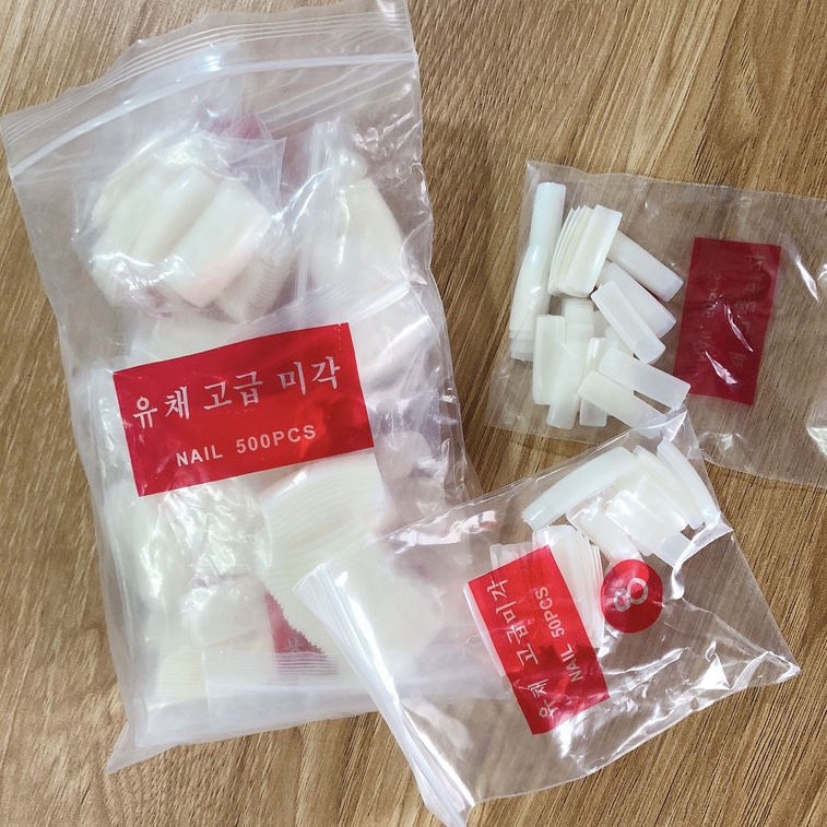 Móng  up tay chân form Hàn quốc và móng nối phụ kiện nail giá rẻ